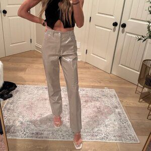 Abercrombie & Fitch Taupe Ultra High Rise Pants
